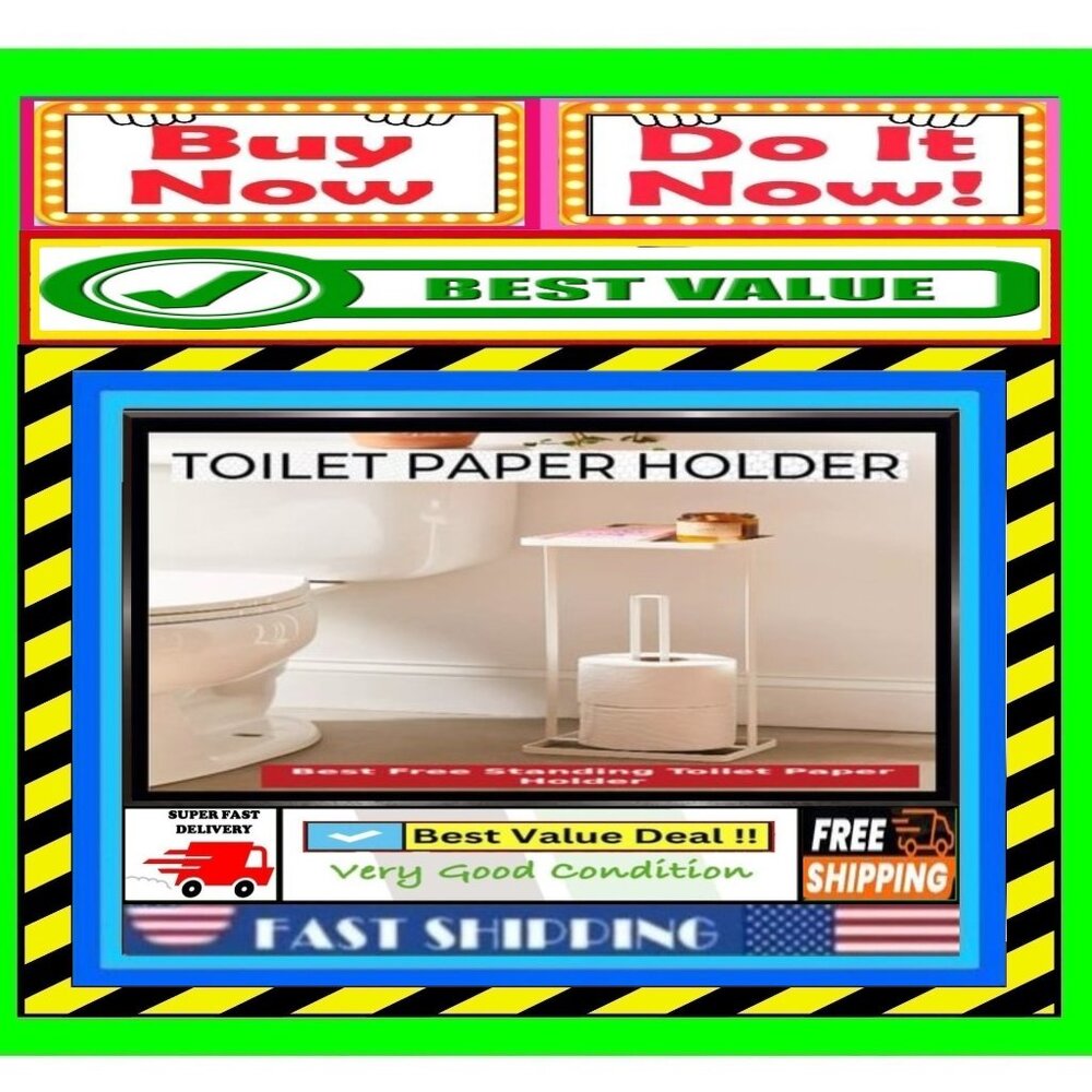 🛑 YAMAZAKI Tray 🆒 STAND Organizer ➕ TOILET PAPER Stocker HOLDER Metal BUY NOW❗